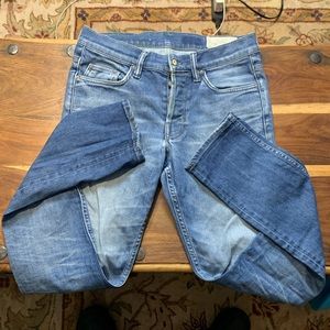 Vintage All Saints Cigarette True Blue Faded Slim Denim 30W/32L